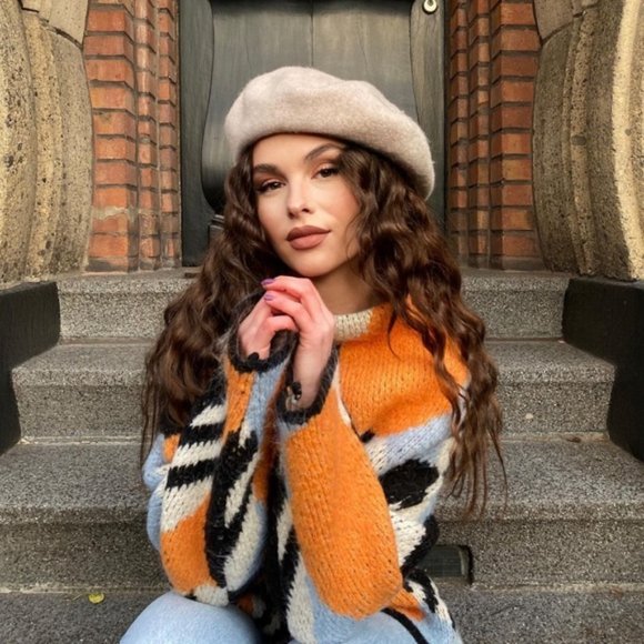 Zara Multicolored Jacquard Knit Sweater - Picture 11 of 13